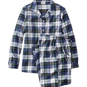 L.L. Bean Women's Vintage Tartan Flannel Pajamas - NWT